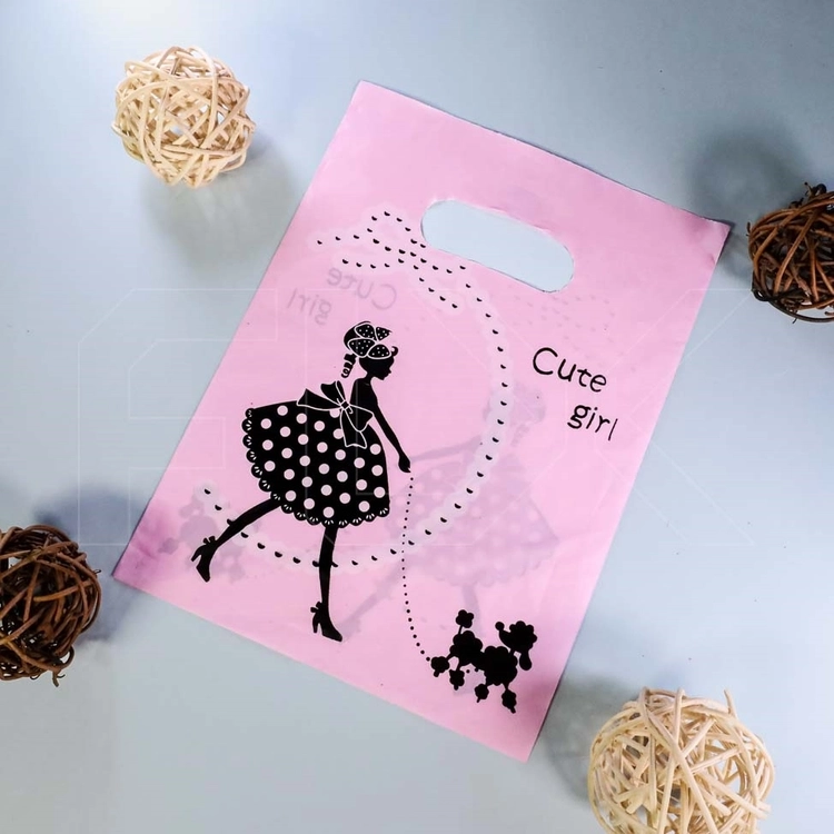 Пакет "Cute girl" 15х20 (кратно 100) PR401-15x20:BI