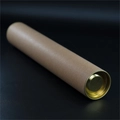 Тубус картонный, с металлической крышкой, 46х300 мм TB002-46x300:FJ