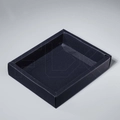 Парфюм-бокс с черной вкладкой для флаконов-кар 0_K019-30x123x148 (S001-10) BLACK