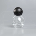 Атомайзер-защелка круглый, черная крышка, 30мл 0_B163-30 BLACK
