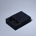 Коробка подарочная 30х84х84 мм, черный 0_K013-30x84x84 BLACK