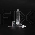 Атомайзер, квадрат, 10мл серебристый на защелке 0_B065-10 SILVER