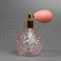 Атомайзер стеклянный с грушей, розовое стекло, 100мл 0_S150-100 PINK