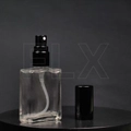 Атомайзер, черная крышка и помпа, на защелке, 30мл 0_B013-30 BLACK
