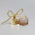 Автофлакон, 7мл, квадрат, крышка золото AF029-7:AB