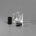 Атомайзер, 30мл, квадрат, черная крышка/металл 0_S228-30 BLACK