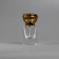 Атомайзер, 30мл, квадрат, золотая крышка/пластик 0_S220-30 GOLD