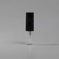 Атомайзер-защелка, пластиковый распылитель и крышка, 2мл 0_B020-2 BLACK