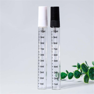 Атомайзер со шкалой 10мл, спрей, прозр.стекло (кратно 5) SH001-10:AA - фото 10236