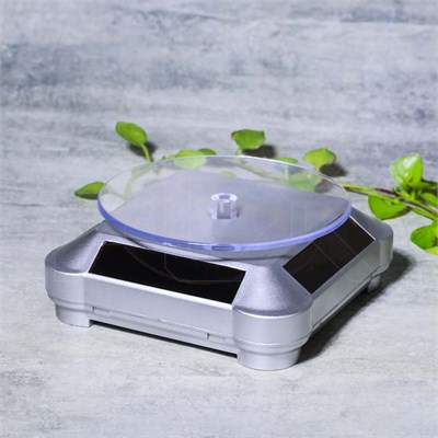 Вращающийся подиум 10 см, на солнечной батарее E052:CL - фото 10696