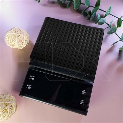 Весы (3кг/0.1г), черные, на батарейках E028-3:BS - фото 10712