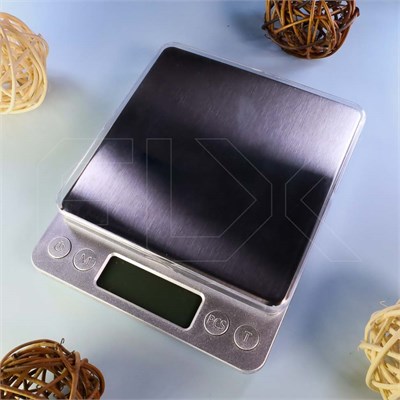 Весы электронные, 3kg/0.1g, на батарейках E030-3:CZ - фото 10738