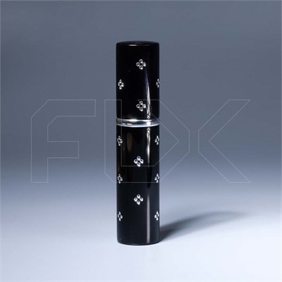 Атомайзер-помадка 5 мл, со стразами в виде цветка P004-5:AA