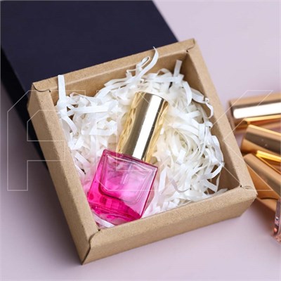 Коробка подарочная 30х84х84 мм, черно-песочный 0_K013-30x84x84 BLACK-SAND - фото 18165