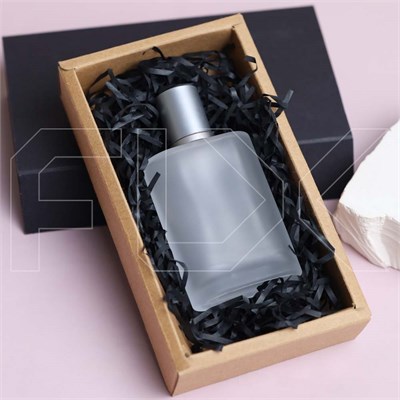 Коробка подарочная 30х90х160 мм, черно-песочный 0_K013-30x90x160 BLACK-SAND - фото 18212