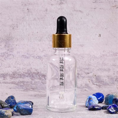 Флакон-капельница, 30мл, прозрачный 0_PP001-30 - фото 18231