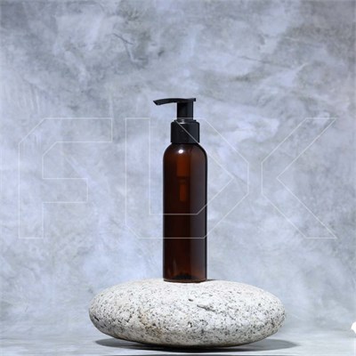 Флакон пластиковый, для крема, с дозатором, 130 мл 0_DK011 DARK - фото 18317