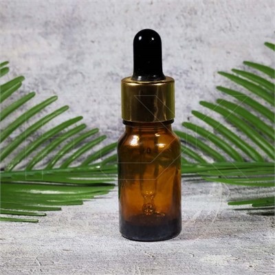 Флакон-капельница, 10мл, темный 0_PP001-10 DARK - фото 18394