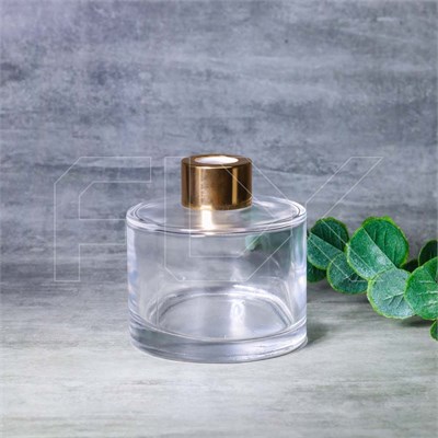 Флакон для аромадиффузора, 150мл, цилиндр (золотистый) 0_D001-150-GOLD - фото 18929