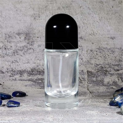 Атомайзер, стекло, 22мл, черная крышка-купол 0_S211-22:AA BLACK