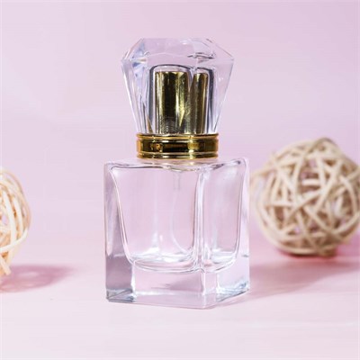 Атомайзер, 30мл, квадрат, золотая крышка/акрил 0_S239-30 GOLD - фото 19420