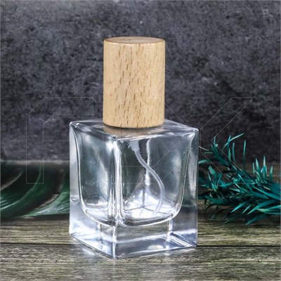 Атомайзер, 30мл, квадрат, светлая крышка/дерево 0_S221-30 LIGHT - фото 19437