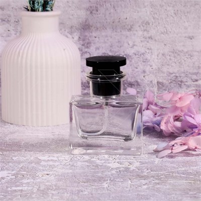 Атомайзер, стекло, 35мл, черная крышка/пластик 0_S308-35 BLACK - фото 19552