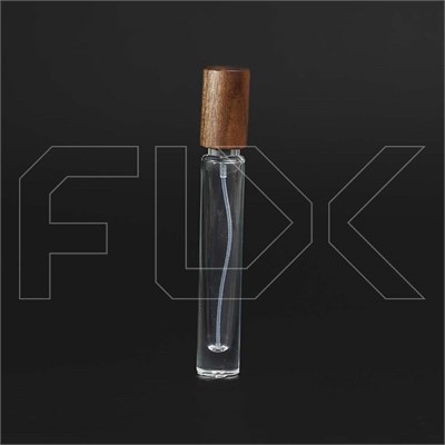 Новинка Атомайзер круглый, ореховая крышка, 9 мл 0_S143-9 WALNUT - фото 19844