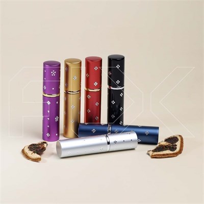 Атомайзер-помадка 5 мл, со стразами в виде цветка P004-5:AA - фото 21336