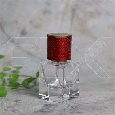 Атомайзер, 30мл, квадрат, красная крышка/пластик 0_S201-30 RED - фото 23571