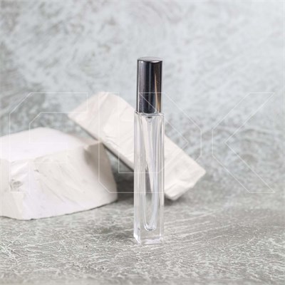 Атомайзер, квадрат, 9,5мл серебристый 0_S065-9.5 SILVER - фото 27560