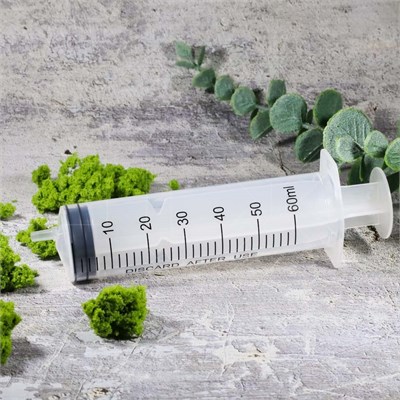 Шприцы 3-х компонентные, 60 мл, без иглы E021-60:CN - фото 7640