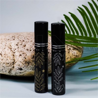 Атомайзер-карандаш с рисунком, 9мл, черный (кратно 10) S031-9:CQ - фото 7841