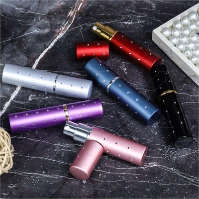 Атомайзер 5мл, со стразами в виде точки P002-5:AA - фото 7955