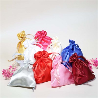 Мешочек подарочный, сатиновый 9х12 см (кратно 100) MP022-9x12:IP - фото 8054