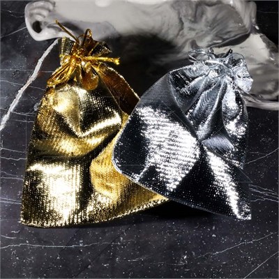 Мешочек подарочный "Лакшери"  10х15 см (кратно 100) MP003-10x15:AE - фото 8122