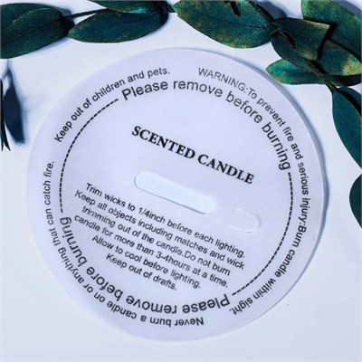 Декоративная наклейка для свечей, 70мм (кратно 10) E604-7:HZ - фото 8168