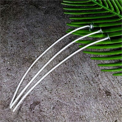 Хлопковый фитиль, с держателем, 180-200 мм (кратно 20) XF002-180:GD - фото 8361