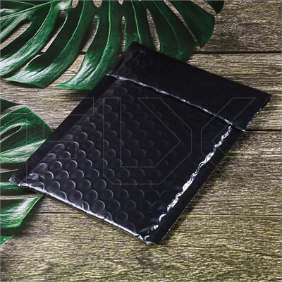 Конверты с пузырчатой пленкой, 11х13 см, черные (кратно 50) KV304-11X13:BN - фото 8887