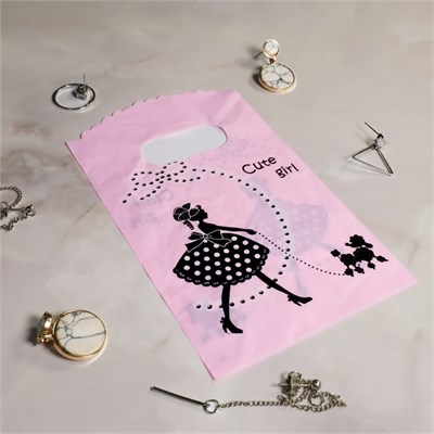 Пакет "Cute girl" 9х15 (кратно 50) PR101-9x15:BI - фото 9119