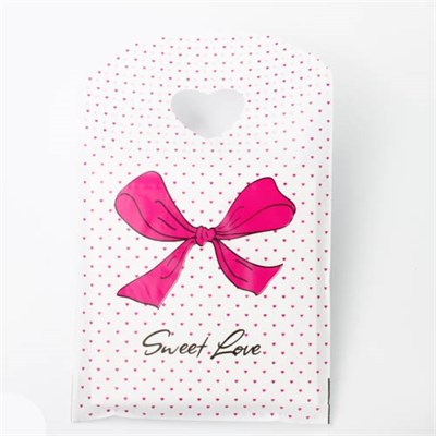 Пакет "Бантик Sweet Love" 13х21 (кратно 50) PR212-13X21:BI - фото 9184