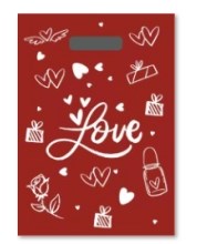 Пакет "Love" 13х21 (кратно 50) PR236-13x21:BI - фото 9234