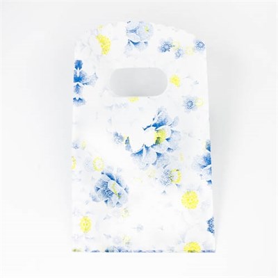 Пакет "Синие цветы" 9х15 (кратно 50) PR102-9x15:BI - фото 9264