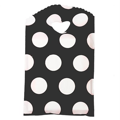 Пакет "Белые круги на черном фоне" 13х21 (кратно 50) PR220-13x21:BI - фото 9345