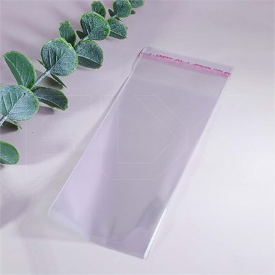 OPP-пакет с клейкой лентой 6х13см (кратно 200) PE350-6x13:BU - фото 9397