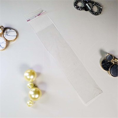 OPP-пакет с клейкой лентой 3х12см, 20 мкм (кратно 200) PE350-3x12:BT