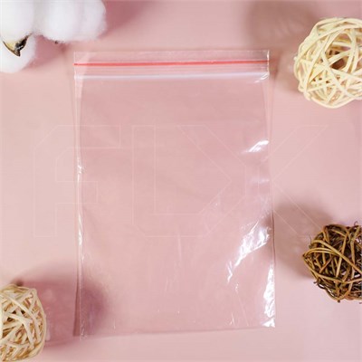 Полиэтиленовые пакеты Ziplock 12х17, 30мкм (кратно 100) PE310-12X17-50:BV - фото 9422