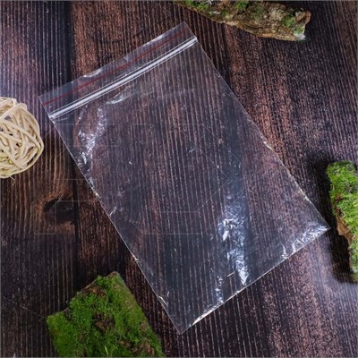 Полиэтиленовые пакеты Ziplock 11х16, 50мкм (кратно 100) PE310-11X16-50:BV - фото 9438