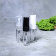 Атомайзер-карандаш 3мл, прозрачное стекло, пластиковая крышка (кратно 5) S001-3:AA