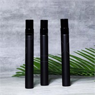 Атомайзер-карандаш 10мл, черное матовое покрытие, стекло, черная металлическая крышка (кратно 5) S070-10:AA